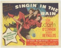 1t1094 SINGIN' IN THE RAIN TC 1952 classic art of Gene Kelly, Donald O'Connor & Debbie Reynolds!