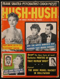 1t0310 HUSH-HUSH magazine May 1959 why the white banker's son married that negro dancer!