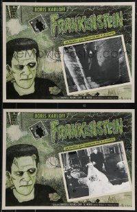 1t0445 FRANKENSTEIN 4 Mexican LCs R1990s Boris Karloff shown as the monster in every scene!