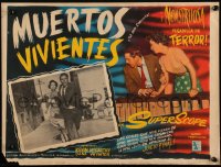 1t0437 INVASION OF THE BODY SNATCHERS Mexican LC 1956 Kevin McCarthy & Dana Wynter running!