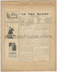 1t0140 IN THE BLOOD English exhibitor magazine clippings 1923 muscular British star Victor McLaglen!