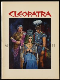 1t0232 CLEOPATRA souvenir program book 1964 Elizabeth Taylor, Richard Burton, Rex Harrison!