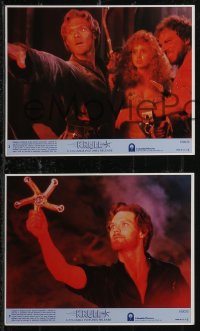 1t2474 KRULL 8 8x10 mini LCs 1983 Ken Marshall & Lysette Anthony, cool special effects scenes!