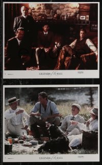 1t2476 LEGENDS OF THE FALL 8 8x10 mini LCs 1994 Brad Pitt, Anthony Hopkins, Julia Ormond, Aidan Quinn