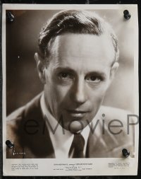 1t2415 LESLIE HOWARD 6 8x9.5 stills 1930s-1940s cool portraits of the star from a variety of roles!