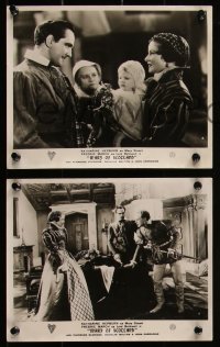 1t2074 MARY OF SCOTLAND 5 English FOH LCs 1936 John Ford, pretty Katharine Hepburn & Fredric March!