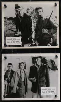 1t2089 PANIC IN YEAR ZERO 8 English FOH LCs 1963 Ray Milland, Jean Hagen, Frankie Avalon, atomic!