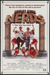 1w1133 REVENGE OF THE NERDS 1sh 1984 Robert Carradine & Anthony Edwards get even with jocks!