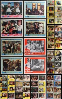 1x0316 LOT OF 74 LOBBY CARDS 1960s-1970s incomplete sets from a variety of different movies!