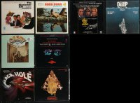 1x0501 LOT OF 8 33 1/3 RPM RECORDS 1970s-1980s soundtrack music from a variety of different movies!