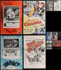 1x0088 LOT OF 10 UNITED ARTISTS PRESSBOOKS 1940s-1950s advertising for a variety of movies!