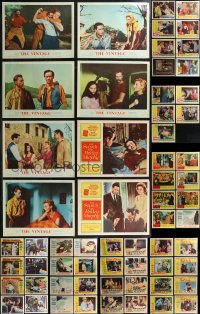 1x0301 LOT OF 101 1955-1960S LOBBY CARDS 1955-1960s incomplete sets from a variety of movies!