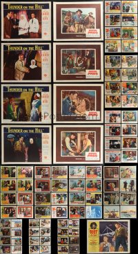 1x0297 LOT OF 105 1950S-1960S LOBBY CARDS 1950s-1960s incomplete sets from a variety of movies!