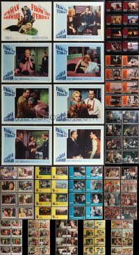 1x0299 LOT OF 104 LOBBY CARDS 1950s-1980s complete sets from 13 different movies!