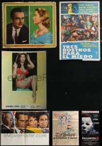 1x0541 LOT OF 7 NON-US POSTERS 1950s-1980s great images from a variety of different movies!