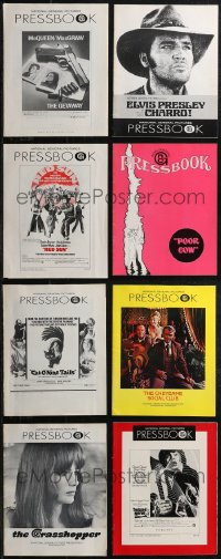 1x0097 LOT OF 8 1960S NATIONAL GENERAL PRESSBOOKS 1960s advertising for a variety of movies!