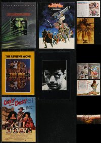 1x0580 LOT OF 10 PROMO BROCHURES 1960s-1980s great images from a variety of different movies!