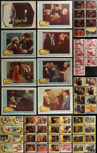 1x0321 LOT OF 71 1950S LOBBY CARDS 1950s mostly complete sets from several different movies!