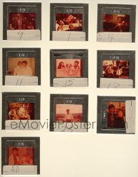 1x0752 LOT OF 10 35MM SLIDES 1960s-1970s great scenes from a variety of different movies!