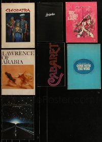 1x0452 LOT OF 7 SOUVENIR PROGRAM BOOKS 1960s-1970s great images & info from a variety of movies!