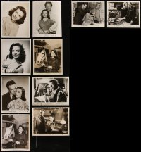 1x0696 LOT OF 10 CATHY O'DONNELL 8X10 STILLS 1950s great images from several of her movies!