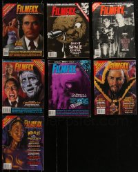 1x0397 LOT OF 7 FILMFAX MAGAZINES 1990s-2000s filled with great movie images & articles!