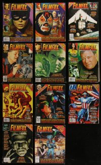 1x0395 LOT OF 11 FILMFAX MAGAZINES 2000s-2010s filled with great movie images & articles!