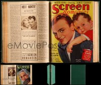 1x0545 LOT OF 1 SCREEN ROMANCES JULY-DECEMBER 1938 MOVIE MAGAZINE BOUND VOLUME 1938