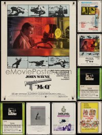 1x0963 LOT OF 8 30X40S 1960s-1970s great images from a variety of different movies!