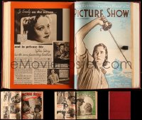 1x0440 LOT OF 1 PICTURE SHOW DECEMBER 1935-MAY 1936 ENGLISH MOVIE MAGAZINE BOUND VOLUME 1935-1936