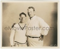 1y1894 FIREMEN, SAVE MY CHILD 8.25x10 still 1927 posed portrait of Wallace Beery & Raymond Hatton!