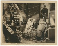 1y1913 FRANKENSTEIN MEETS THE WOLF MAN 8x10 still 1943 Chaney & Bela Lugosi strapped to lab tables!