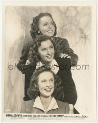 1y1918 GAY SISTERS 8x10.25 still 1942 c/u of Barbara Stanwyck, Nancy Coleman & Geraldine Fitzgerald!