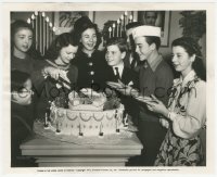 1y1926 GLORIA JEAN 8x10 still 1941 celebrating 13th birthday w/Withers, Weidler, Bartholomew & more!