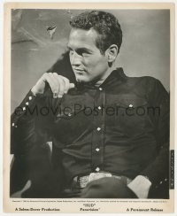 1y1938 HUD 8x10 still 1963 best close up of Paul Newman as Texas heel, Martin Ritt directed!