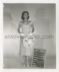 1y1946 ISLAND IN THE SUN wardrobe test 8.25x10 still 1957 Dorothy Dandridge in costume with hat!