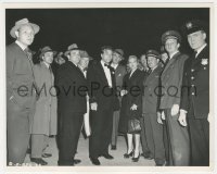 1y1960 JOHNNY O'CLOCK 8x10 key book still 1946 Dick Powell & Evelyn Keyes after crash by Christie!