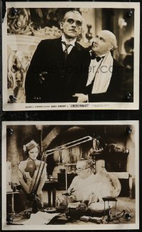 1y1763 JUGGERNAUT 2 8x10 stills 1937 great images of mercy killer Boris Karloff, Joan Wyndham!