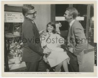 1y1983 LOVE WITH THE PROPER STRANGER candid 8x10 still 1962 Steve McQueen, Natalie Wood & director!