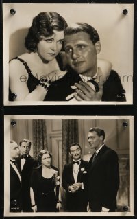 1y1766 MAGNIFICENT LIE 2 8x10 key book stills 1931 Ralph Bellamy, Boyer & Ruth Chatterton!