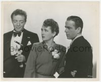 1y1986 MALTESE FALCON 8x10 still 1941 Mary Astor between Humphrey Bogart & Peter Lorre!