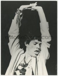 1y2002 MICK JAGGER 7x9.5 still 1970s great c/u performing at a Luxembourg Rolilng Stones concert!