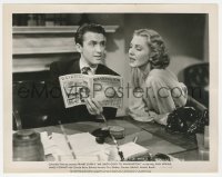 1y2010 MR. SMITH GOES TO WASHINGTON 8x10.25 still 1939 James Stewart & Arthur w/book about Capitol!