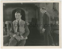 1y2021 NEXT CORNER 8x10 key book still 1924 Lon Chaney Sr. glares at smiling Ricardo Cortez!