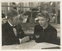 1y2026 NOTORIOUS 8x10 key book still 1946 Nazi Claude Rains stares lovingly at Ingrid Bergman!