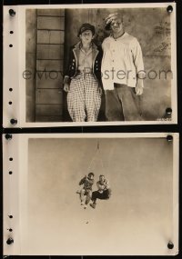 1y1775 NOW WE'RE IN THE AIR 2 8x11 key book stills 1927 images of Wallace Beery & Raymond Hatton!