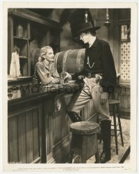 1y2041 PLAINSMAN 8x10 still 1936 bartender Jean Arthur stares lovingly at Gary Cooper as Wild Bill!