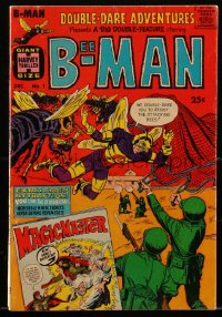 1y0384 DOUBLE-DARE ADVENTURES #1 comic book December 1966 Bee Man by Joe Simon & Otto Binder!