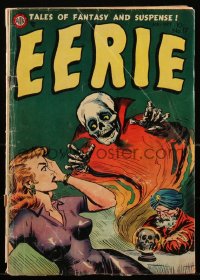 1y0387 EERIE #17 comic book September 1954 #3 reprint with new cover, Wally Wood, Joe Kubert story!