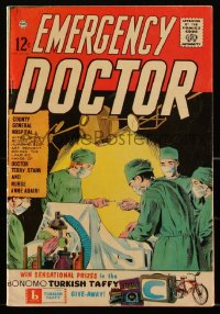 1y0388 EMERGENCY DOCTOR #1 comic book 1963 Charlton Comics, Dr. Terry Starr & Nurse Anne Adair!